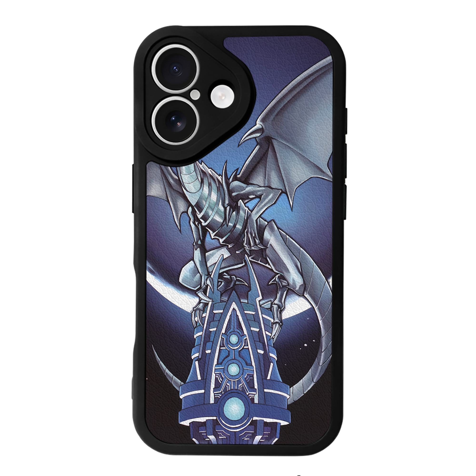（画像用） 遊☆戯☆王 Yu-Gi-Oh! 【iPhone 16シリーズ対応】シリコンスマホケース（レザー調） 材質：シリコン